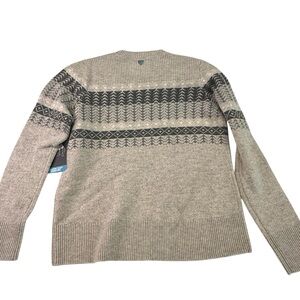 KÜHL Nordik Merino Wool Blend Nordic Sweater NWT Size M